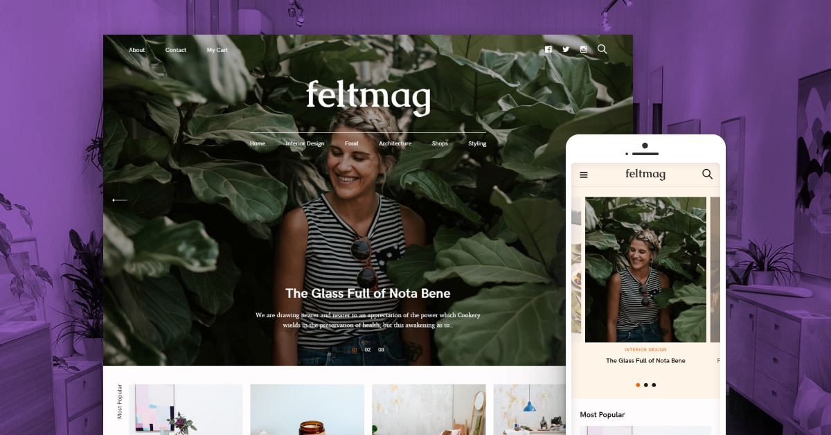 feltmag wordpress theme