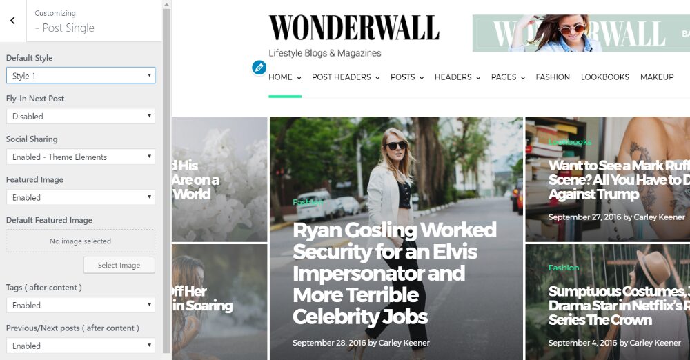 wonderwall wordpress newspaper theme