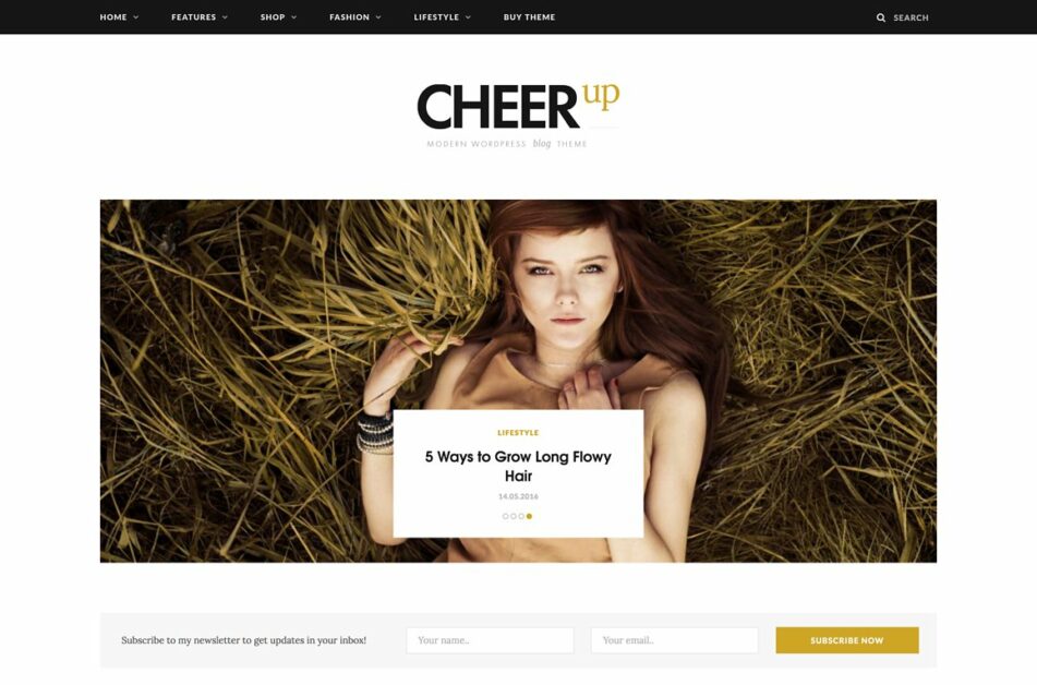 cheerup wordpress theme