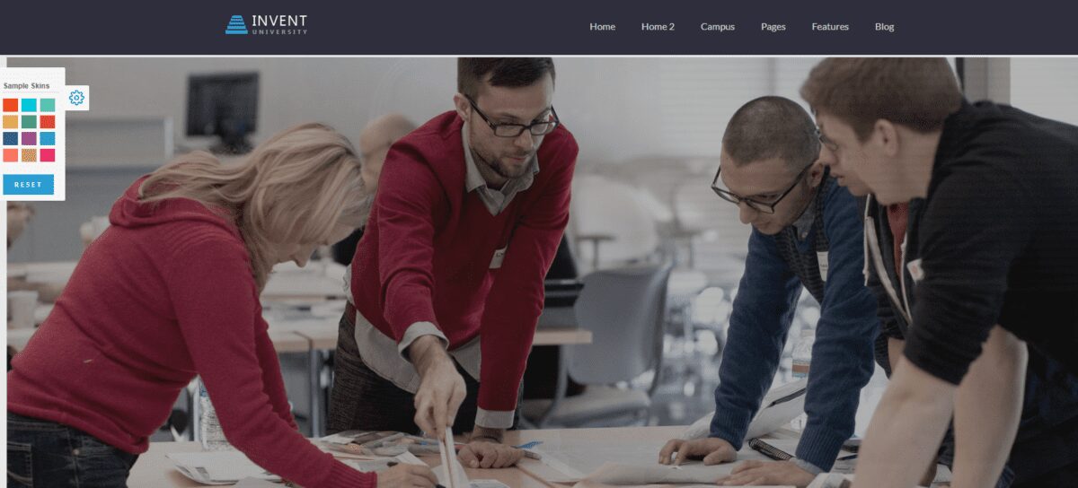 Invent LMS WordPress Theme