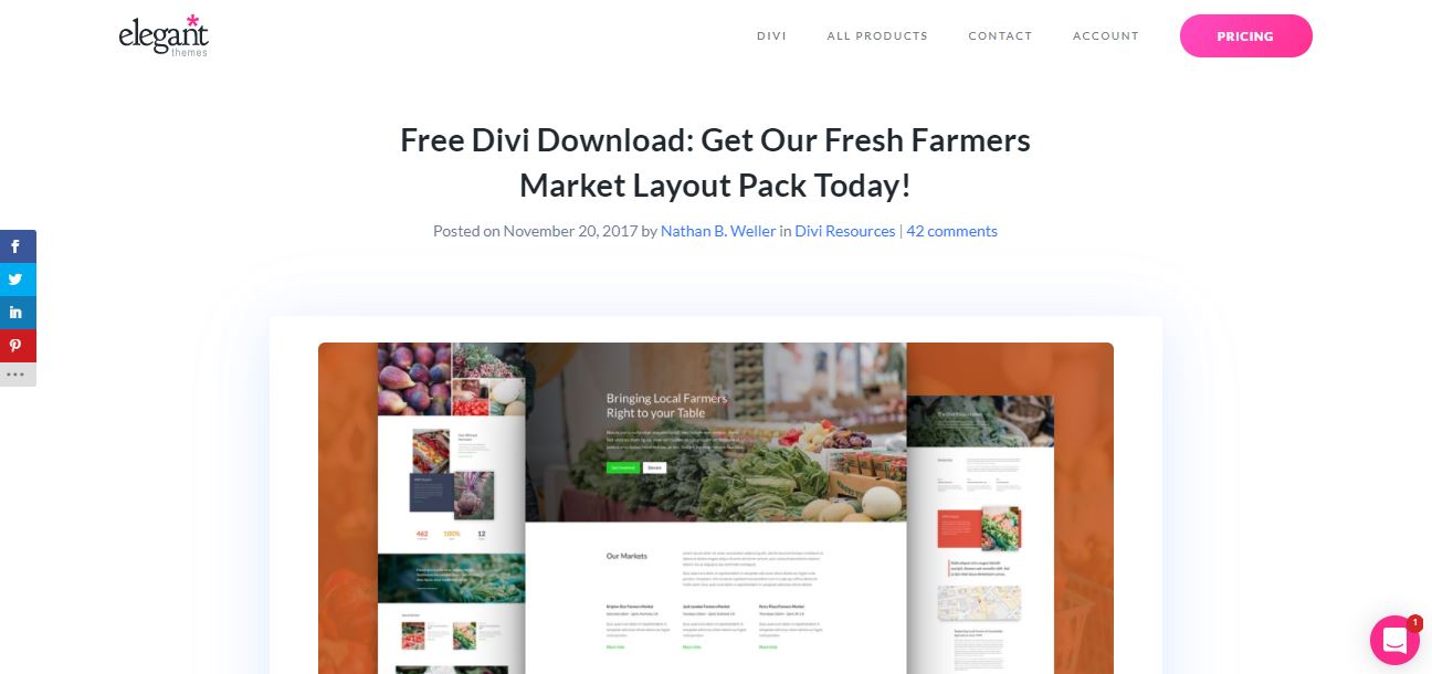 divi farmers a beautiful wordpress theme for agricultural and organic products