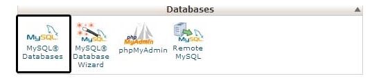 database in cpanel