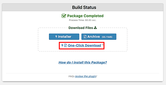 download package