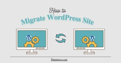 how to migrate wordpress site