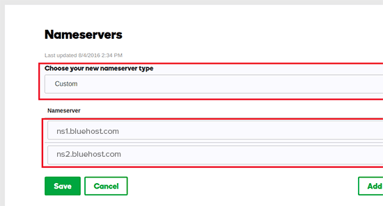 update dns migrate wordpress site