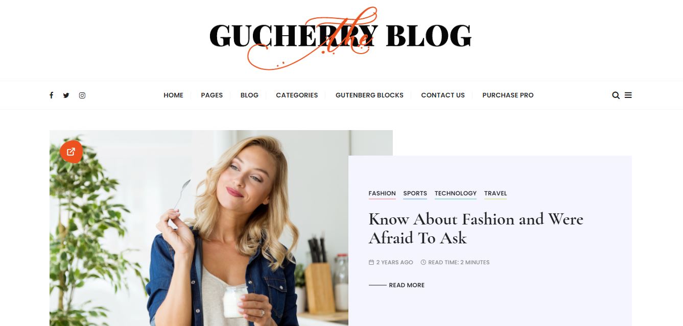 gucherry blog