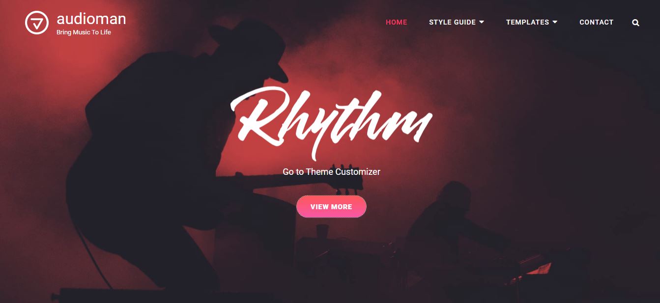 audioman wordpress podcast theme