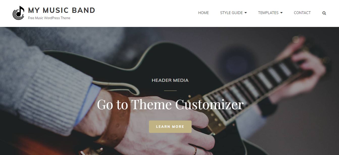 my music band wordpress podcast theme