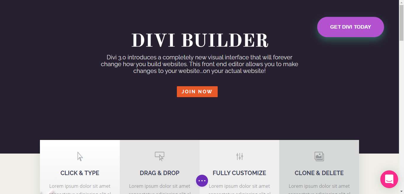 divi builder