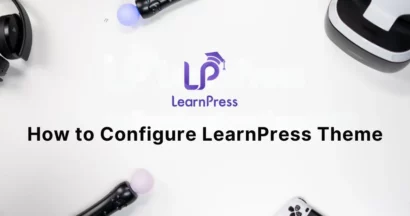 How To Configure LearnPress Theme