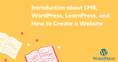 introduction about lms wordpress learnpress and how to create a website