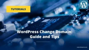 WordPress Change Domain Guide and Tips