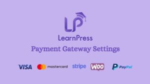 learnpress payment gateway settings