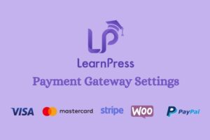 learnpress payment gateway settings