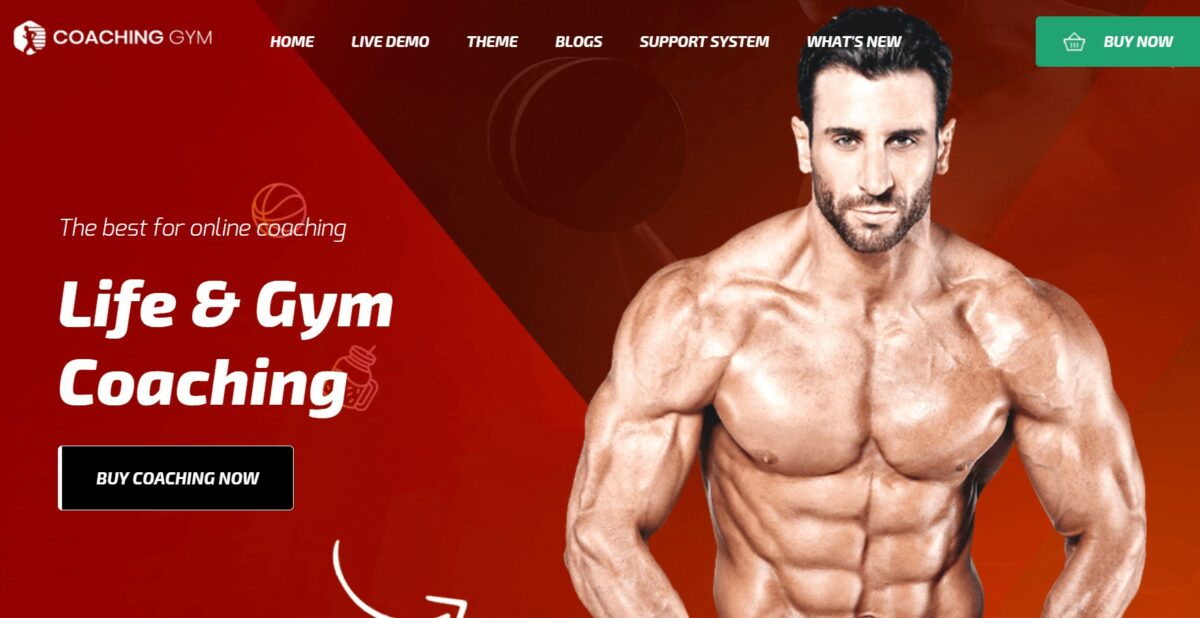 coaching the must try personal trainer wordpress theme for gyms centers