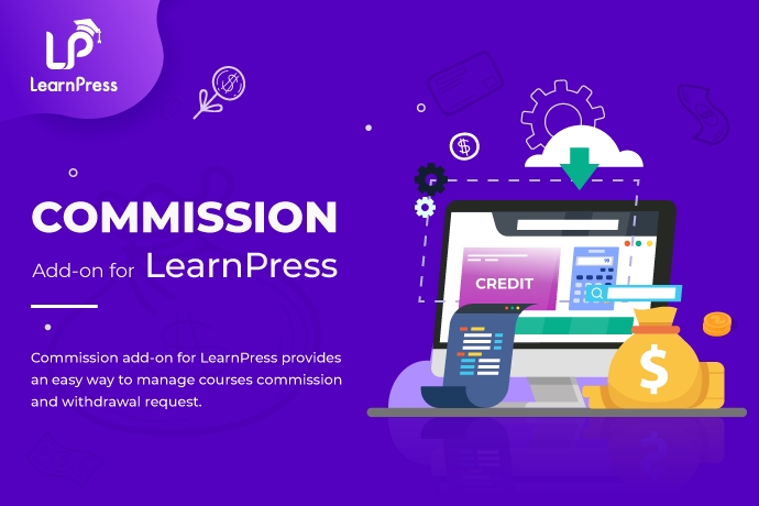 commission add on for learnpress