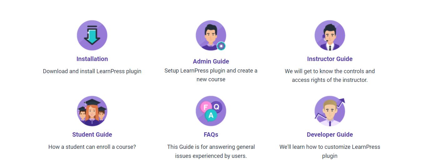 learnpress guide