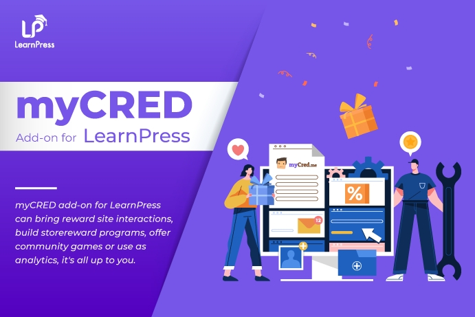 mycred add on for learnpress