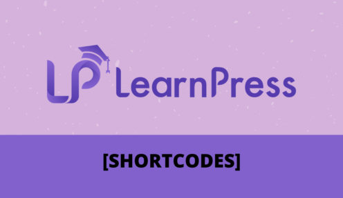 learnpress shortcodes