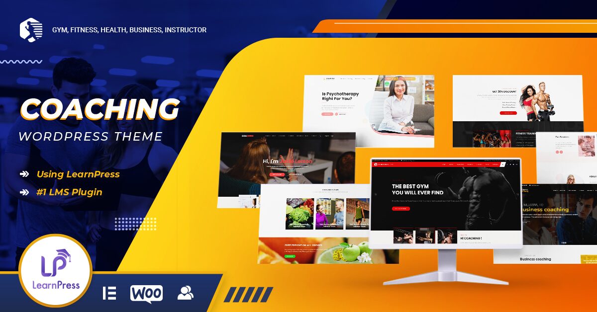 coaching life fitness education wordpress theme