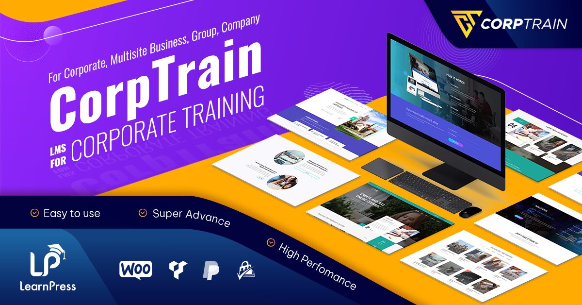 corptrain the corporate training wordpress theme