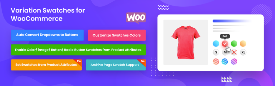 variation swatches for woocommerce