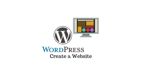 WordPress create a website