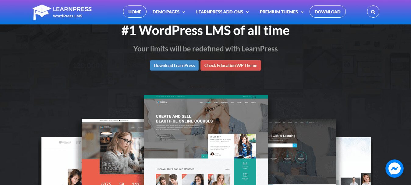 learnpress the most popular plugin for creating and selling online services