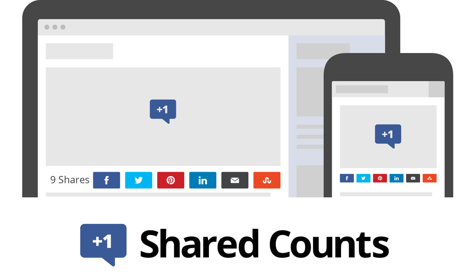 shared counts