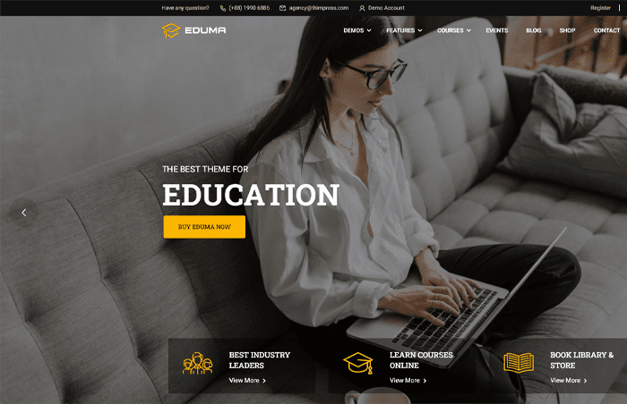 Eduma - Education WordPress Theme