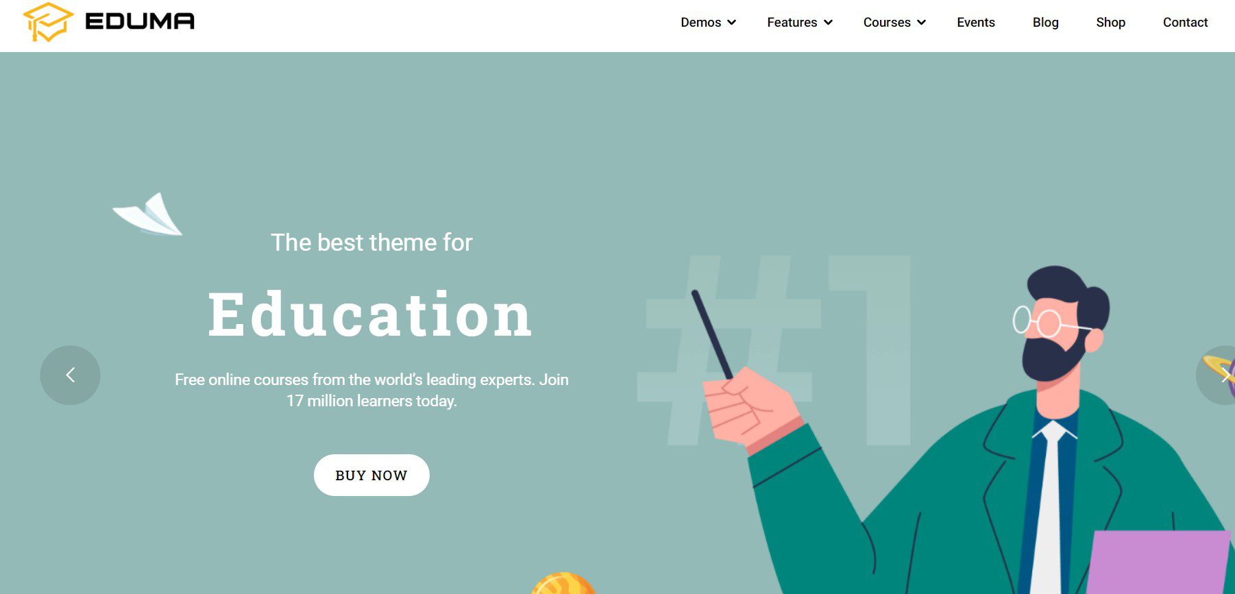 eduma the best online education wordpress theme