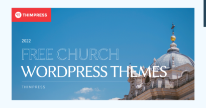 most popular free church wordpress themes