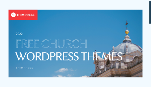 most popular free church wordpress themes