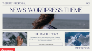new wordpress theme