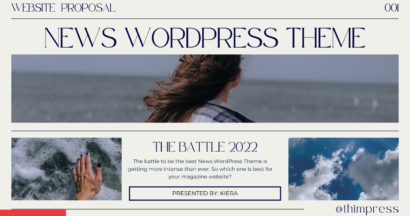 new wordpress theme