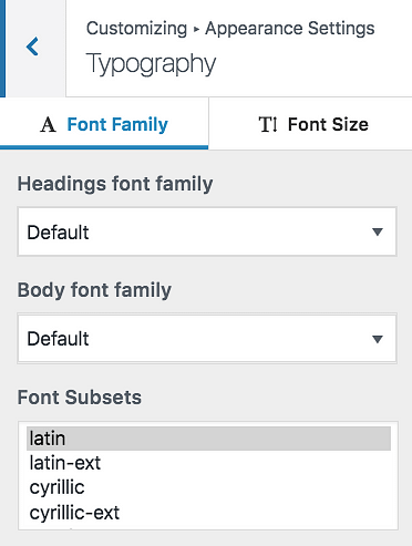 step 6 customize typoraphy