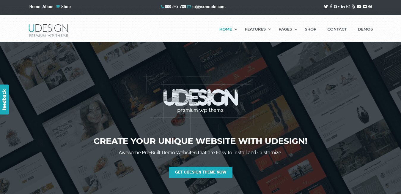 udesign the atlantic city of most popular wordpress theme ocean