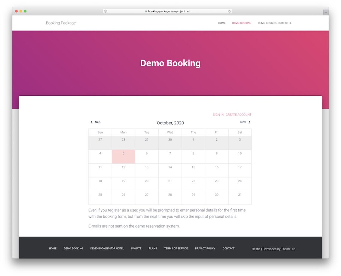 booking package - the minimalism lead of every best appointment booking wordpress plugin