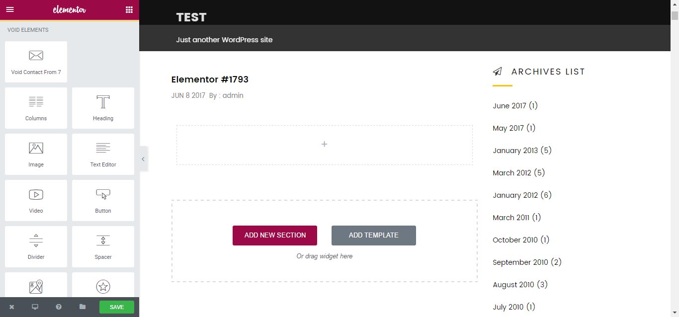 divi vs elementor interface