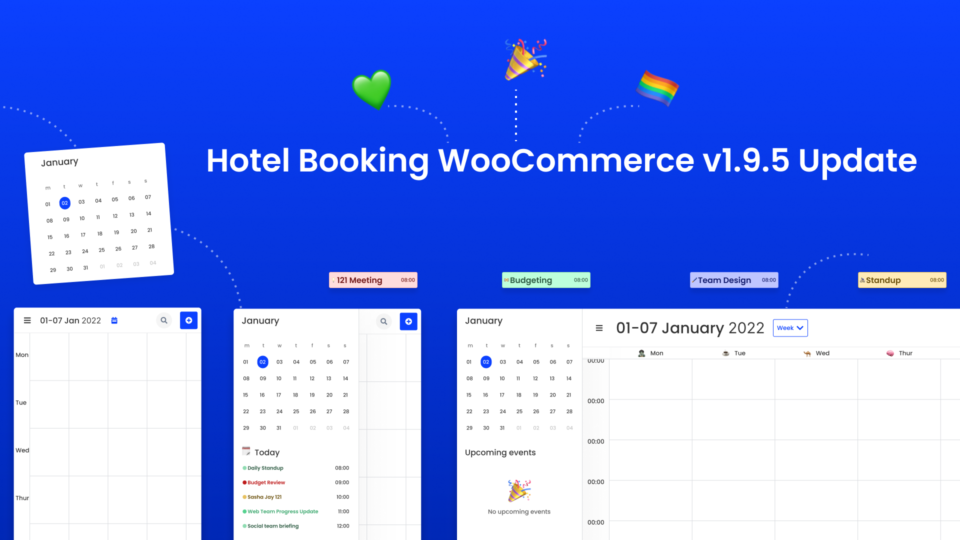 hotel booking woocommerce v1.9.5 update