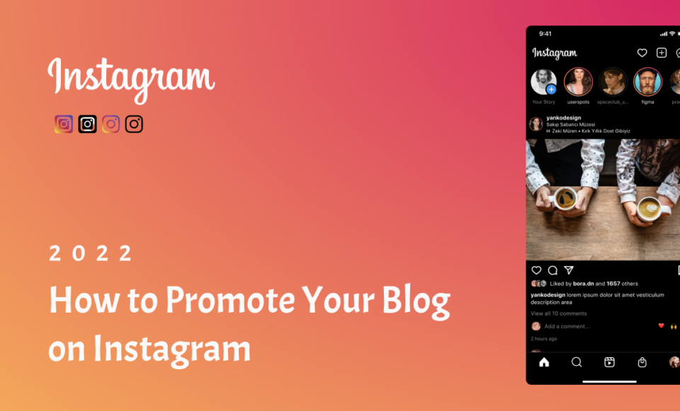 how to promote your blog on instagram