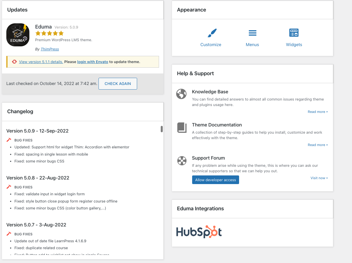 hubspot featuring on learnpress