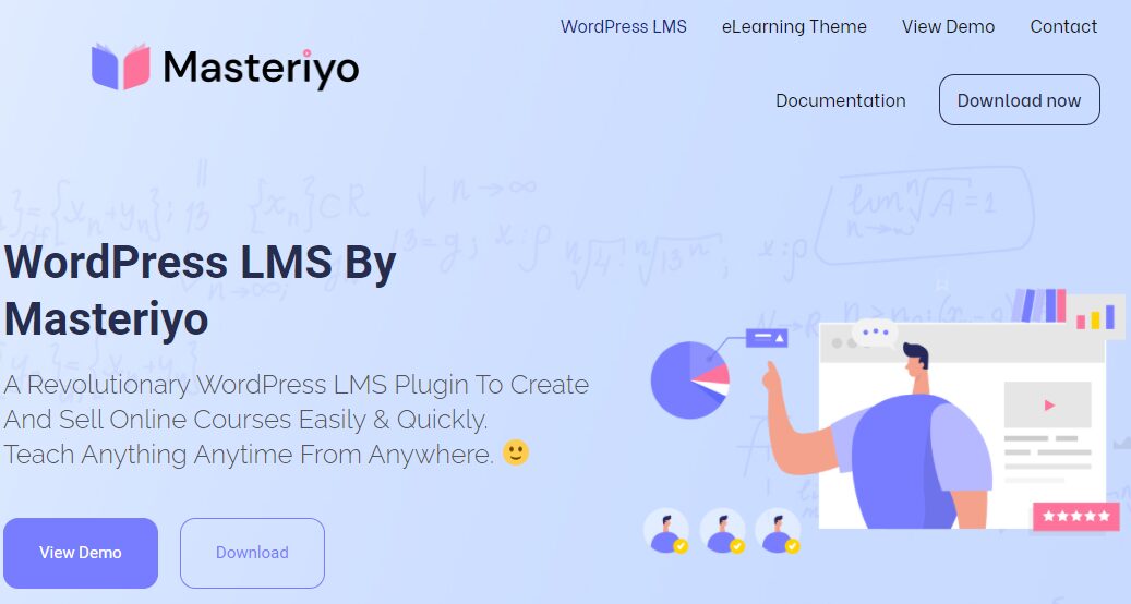 masteriyo - a medusa with magic power in the best wordpress lms plugins 