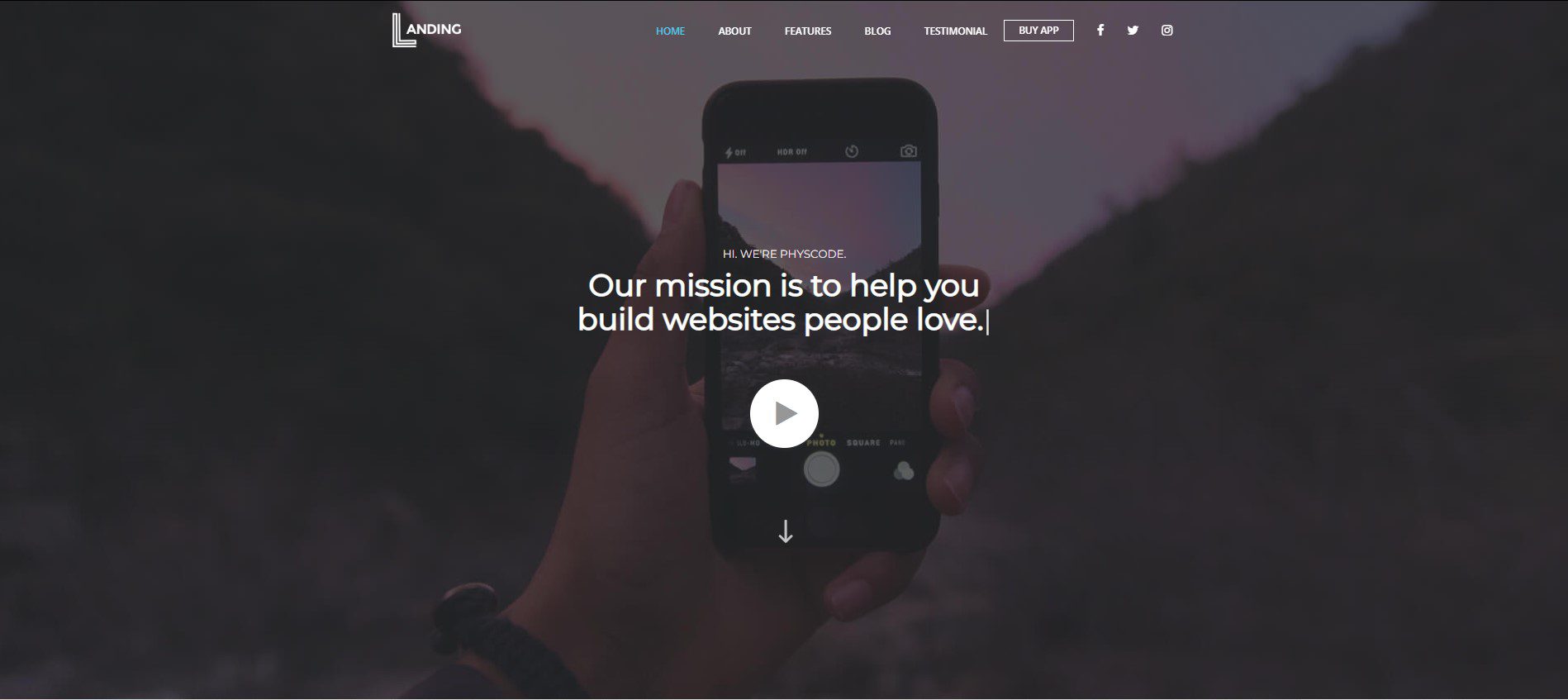 mobile app landing - a cutting-edge landing page theme for wordpress