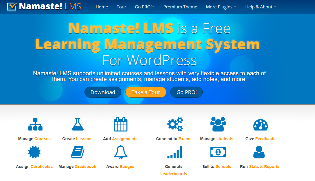 namastelms the typhoon for the best wordpress lms plugins 