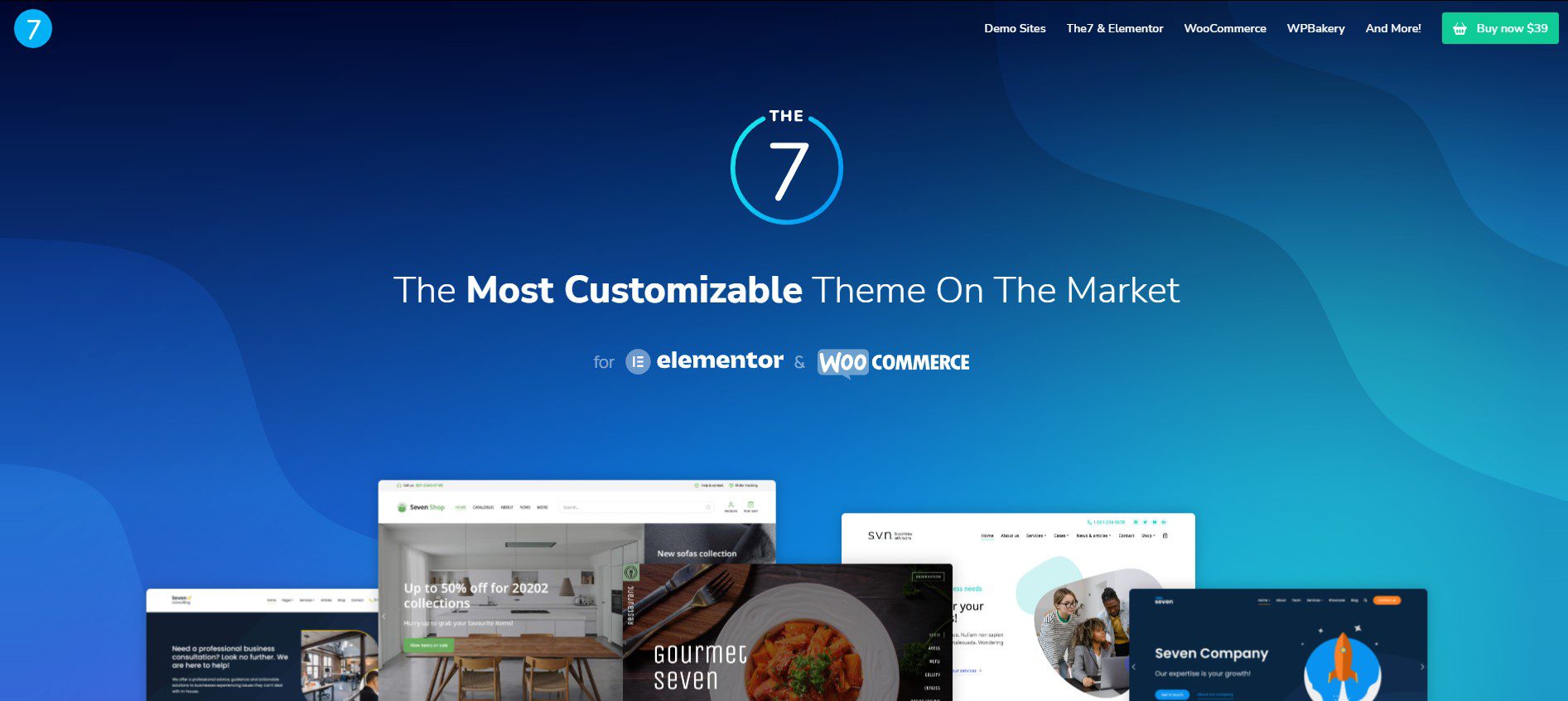 the7 - a black pearl In the ocean of the most popular wordpress theme 