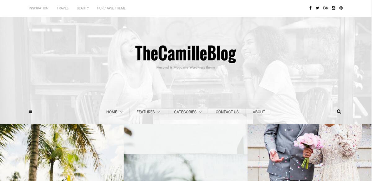 Camille WordPress Theme