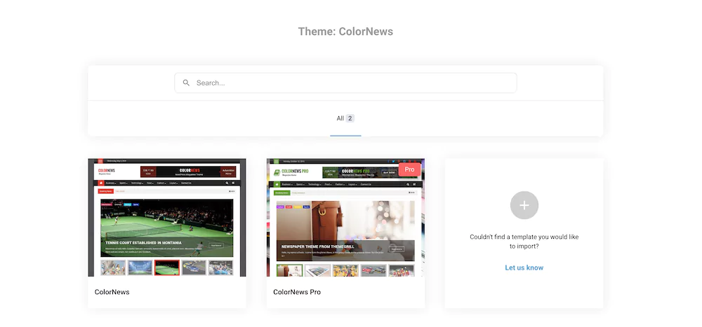 ColorNews - Magazine WordPress Theme