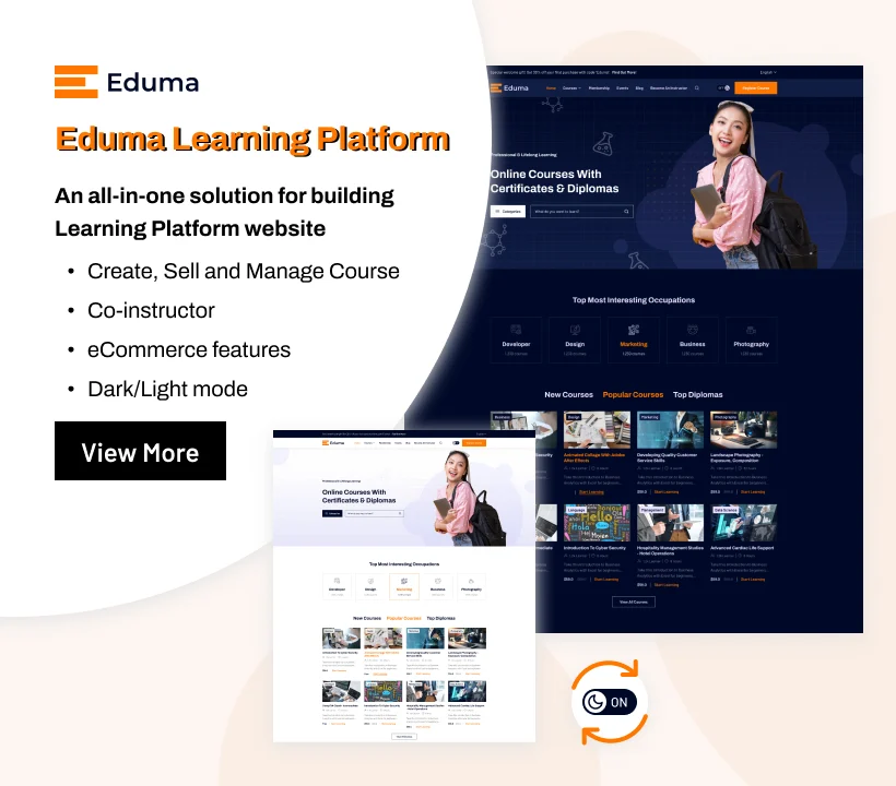 Eduma In The Innovation: Eduma Learning Platform