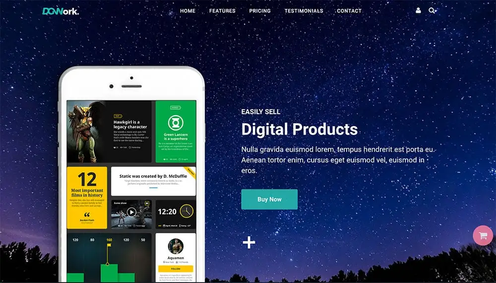 WordPress WooCommerce Theme: DGWork WordPress Theme